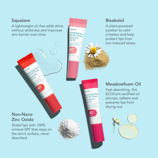 Broad Spectrum SPF 40+ Tinted Sunscreen Lip Oil